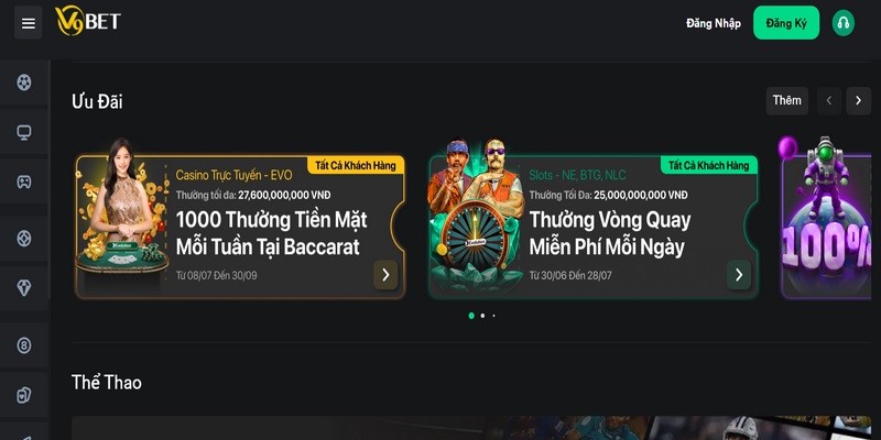 Cập nhật thông tin mới tại website V9bet