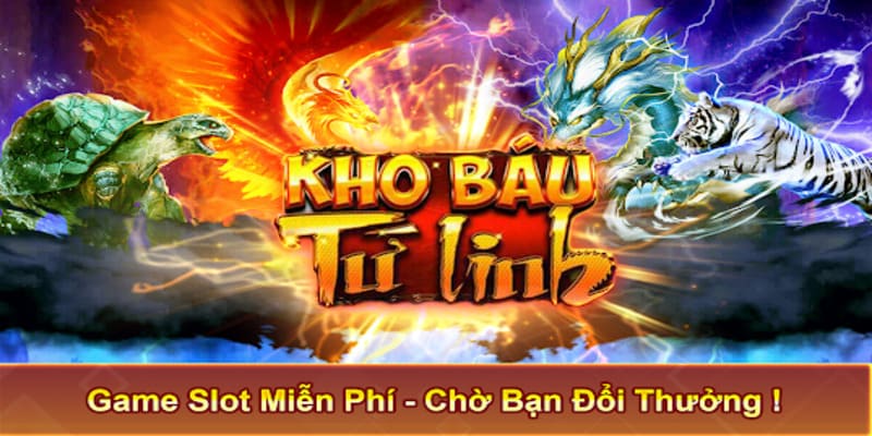 Slot kho báu tứ linh, game quay hũ thưởng khủng tại V9bet