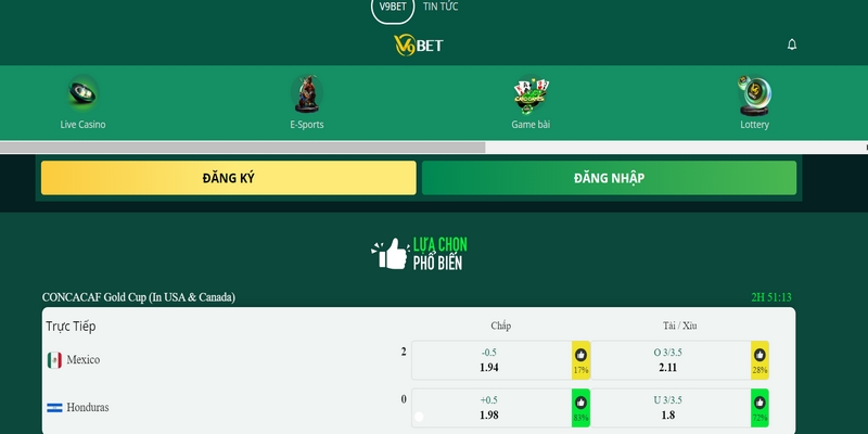 Về chúng tôi, V9bet được đánh giá cao trong ngành
